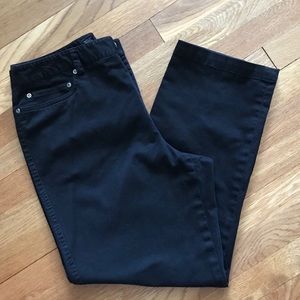 Rafaella Black Jeans Size 12P